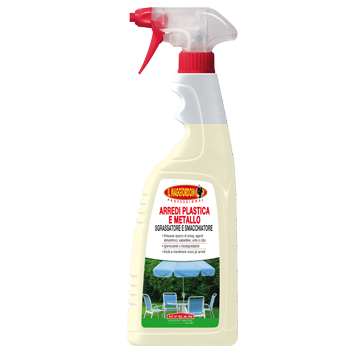 SGRASSATORE SMACCHIATORE PLASTICA E METALLO