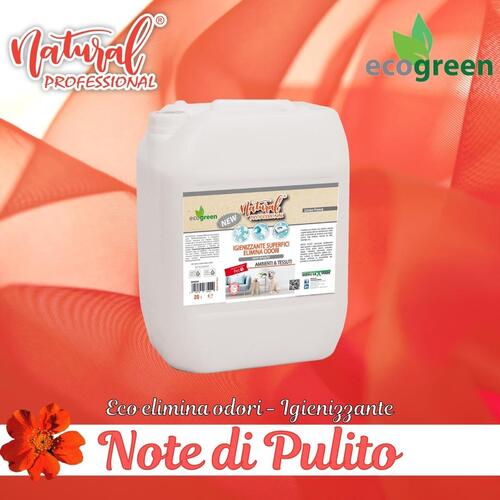 ELIMINA ODORI IGIENIZZANTE NOTE DI PULITO