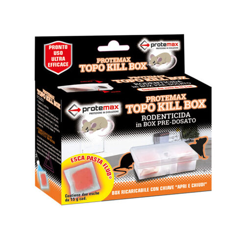 TOPO KILL BOX RODENTICIDA PASTA FLUO