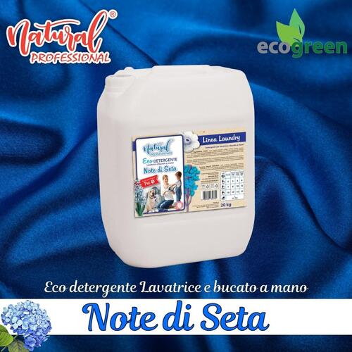 ECO DETERGENTE LAVATRICE E BUCATO A MANO NOTE DI SETA