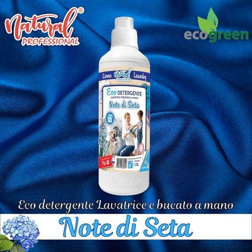 ECO DETERGENTE LAVATRICE E BUCATO A MANO NOTE DI SETA